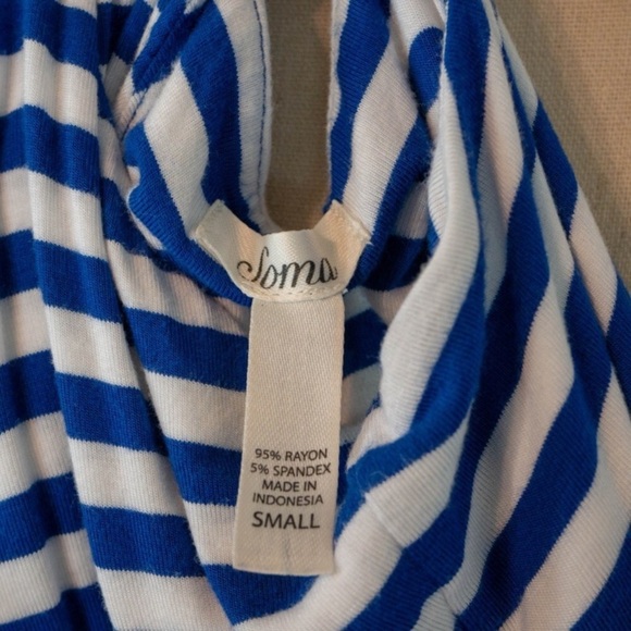 SOMA Angled Hem Sleeveless Dress in Havana Floral Print - Picture 7 of 10